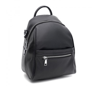 Жіночий шкіряний рюкзак Ricco Grande K188815bl-black