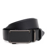 Чоловічий шкіряний ремінь Borsa Leather 115v1genav29-black