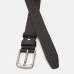 Чоловічий шкіряний ремінь Borsa Leather V1125DPL04-black