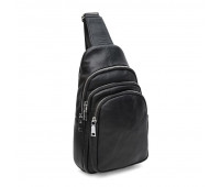 Чоловічий шкіряний рюкзак Keizer K11613bl-black