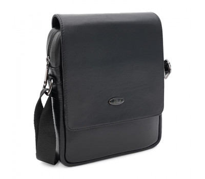 Чоловіча шкіряна сумка Ricco Grande T1tr0026bl-black
