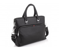 Чорна сумка для ноутбука чоловіча Tiding Bag