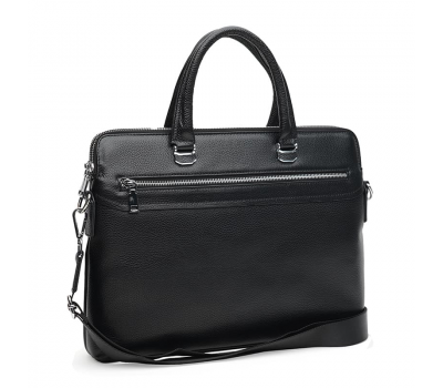 Чоловіча шкіряна сумка Ricco Grande K117610-black