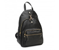Жіночий шкіряний рюкзак Borsa Leather K1162-black Жіночий шкіряний рюкзак Borsa Leather K1162-black