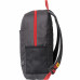 Шкільний рюкзак з відділенням для ноутбук CAT Mochilas rPE 84066;155 антрацит з червоною стрічкою