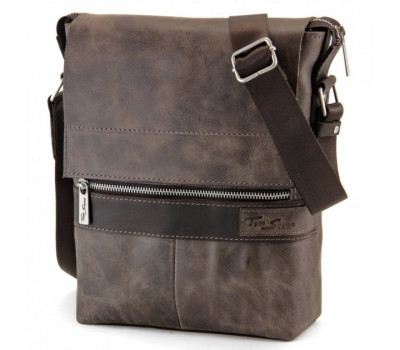 Чоловіча сумка Tom Stone 519 Brown Коричневий