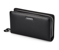 Шкіряний чоловічий клатч LeGRAND collection Black 