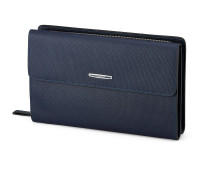 Шкіряний чоловічий клатч LeGRAND collection 5195 C Blue синій